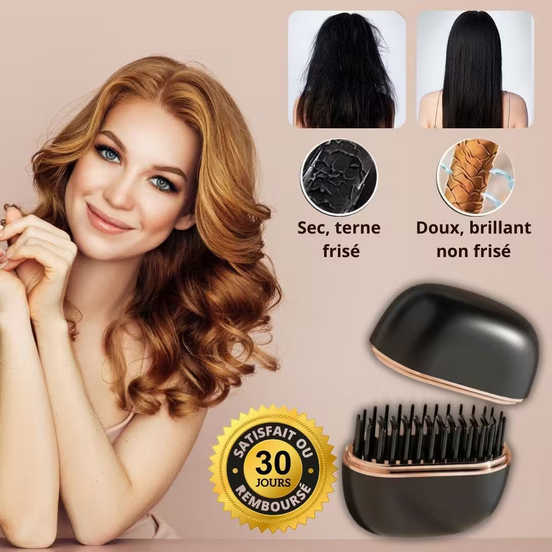 Mini Lisseur sans fil : Coiffures Rapides en Déplacement